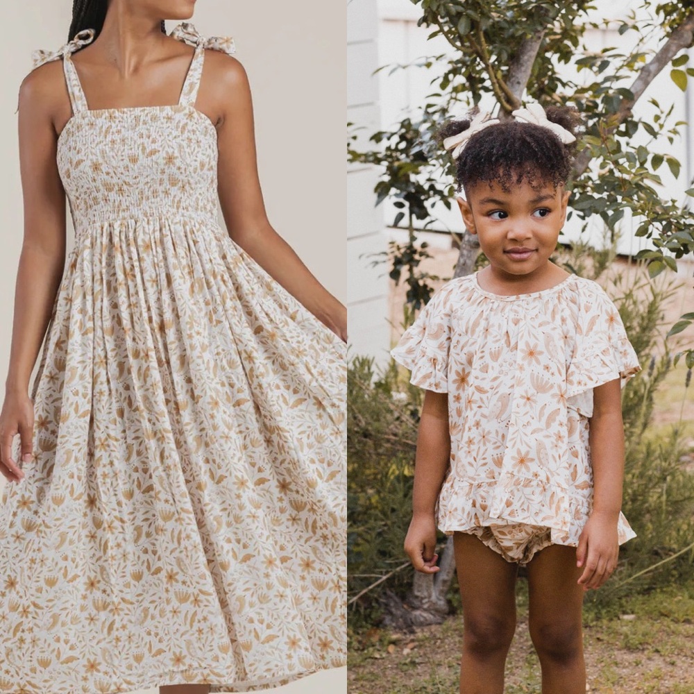 Rylee and cru Mama and mini matching